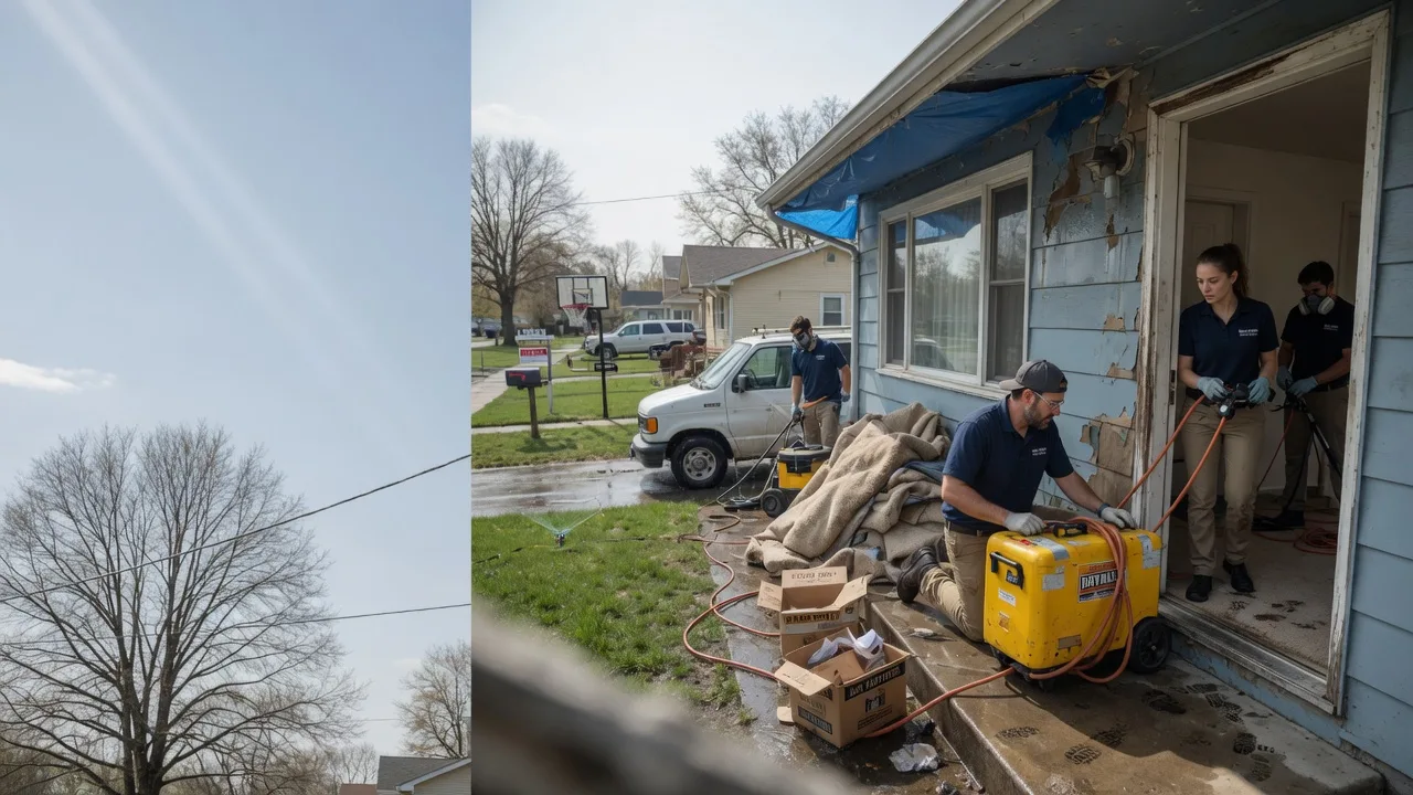 Basement Flood Cleanup in Platte City, MO near me